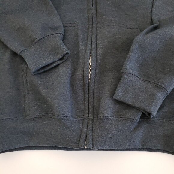Mammoth Mountain Zip Up Hoodie Jacket Wooly California Snowboard Gray Mens Small - Picture 5 of 10